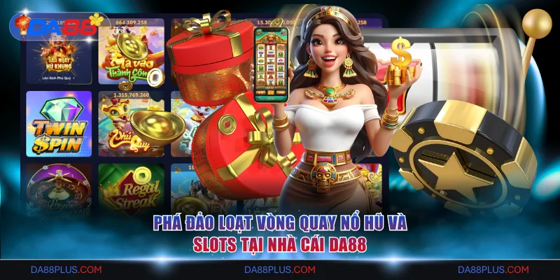 DA88 - Nhà Cái Số 1 Châu Á | Link Đăng Ký An Toàn Năm 2026 17 Phá đảo loạt vòng quay Nổ hũ và Slots tại nhà cái DA88